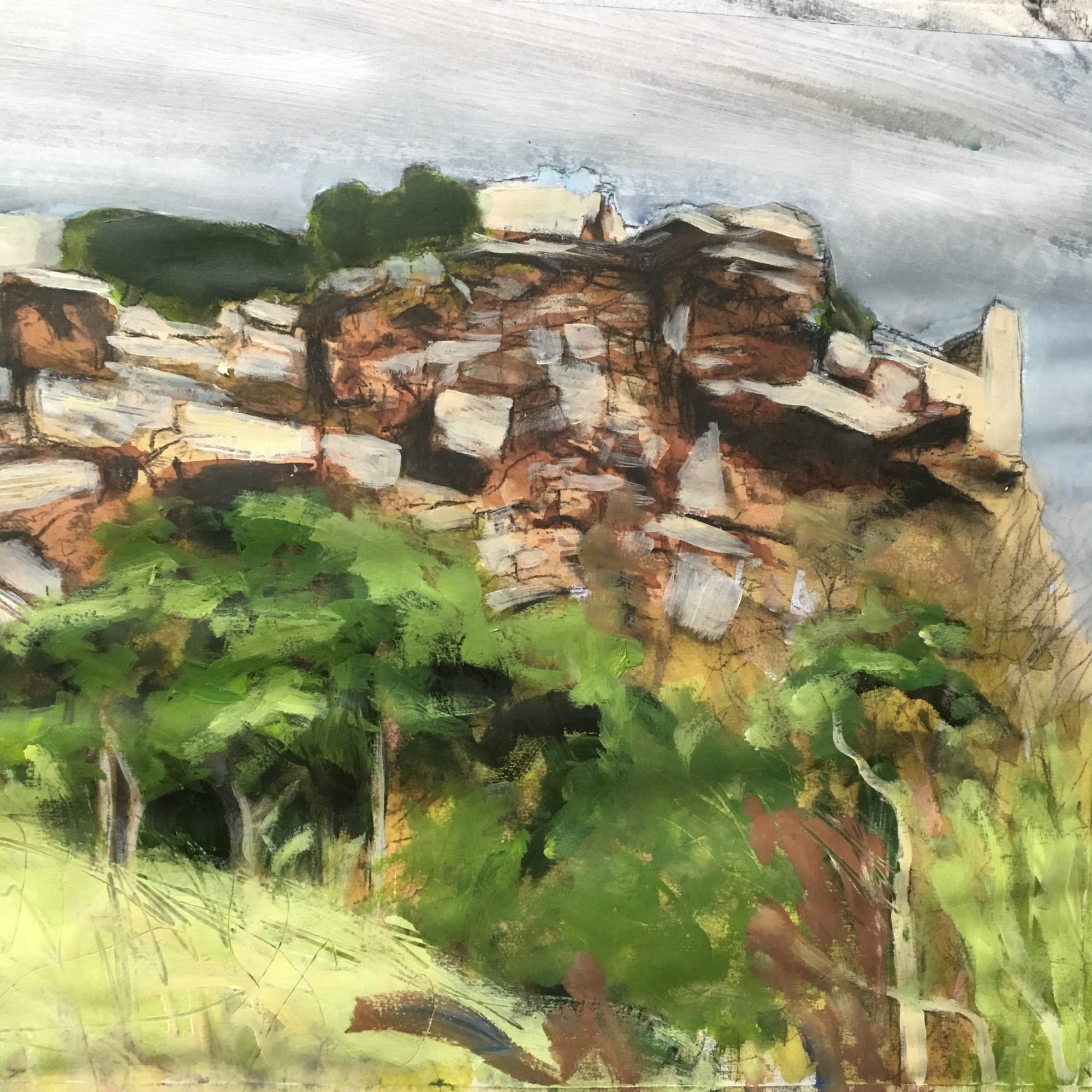 Beeston Crag study 2