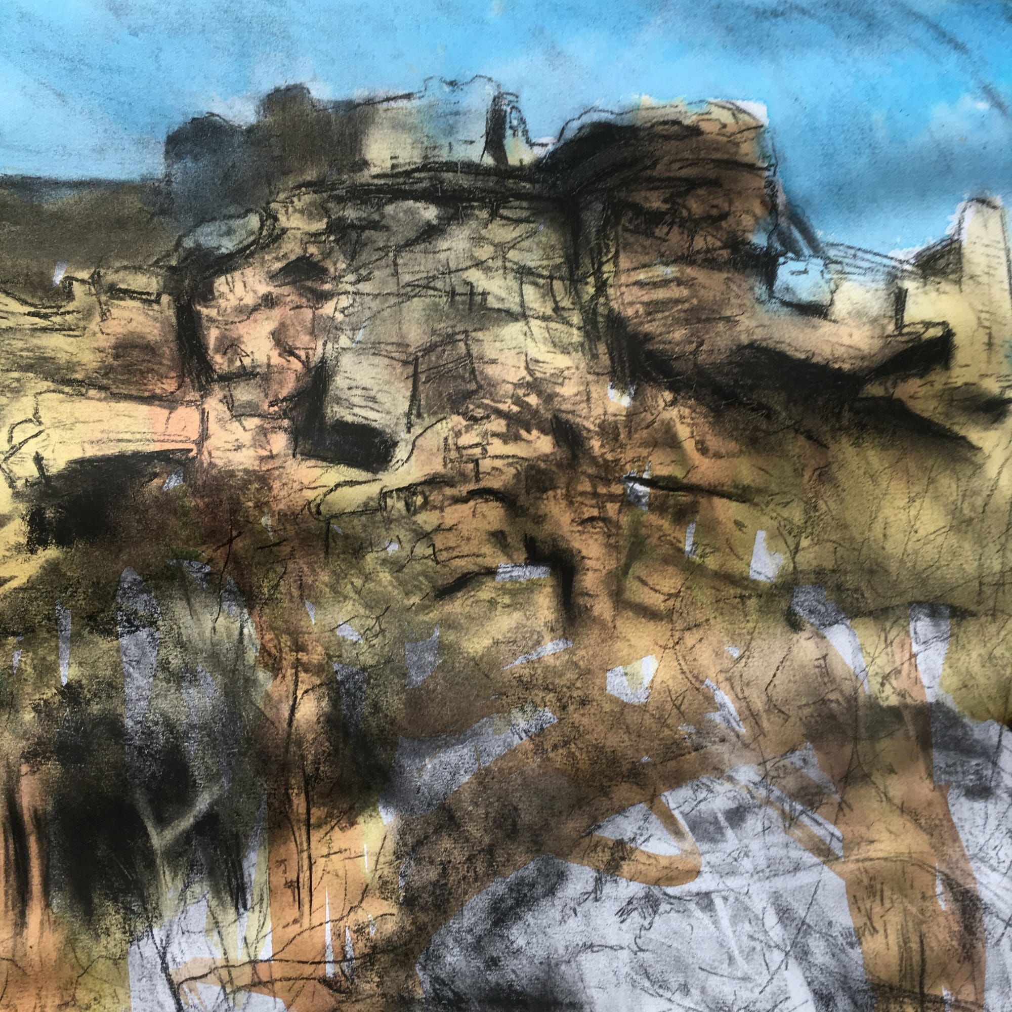 Beeston Crag study 3