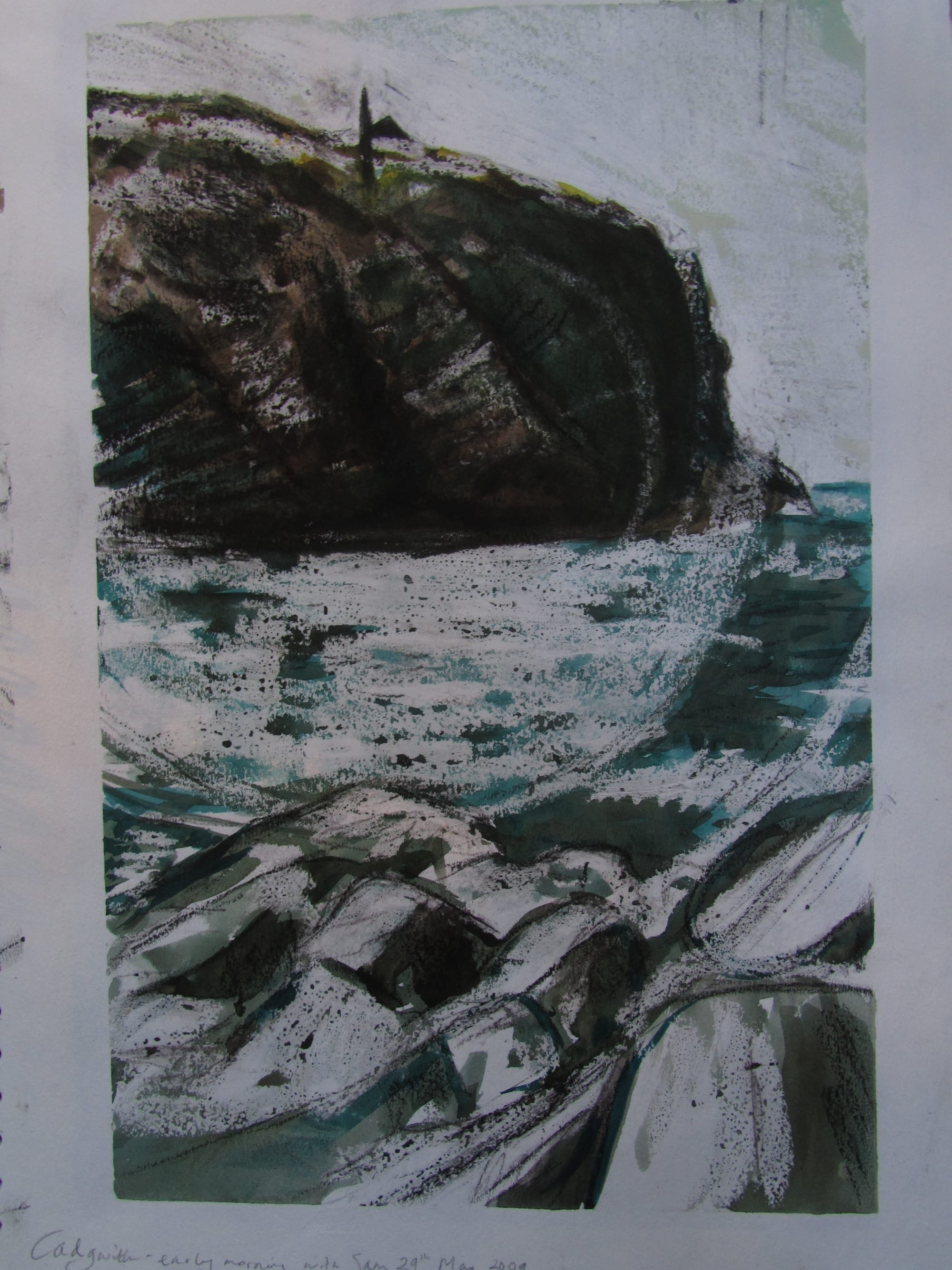Sketch from Cadgwith Cove