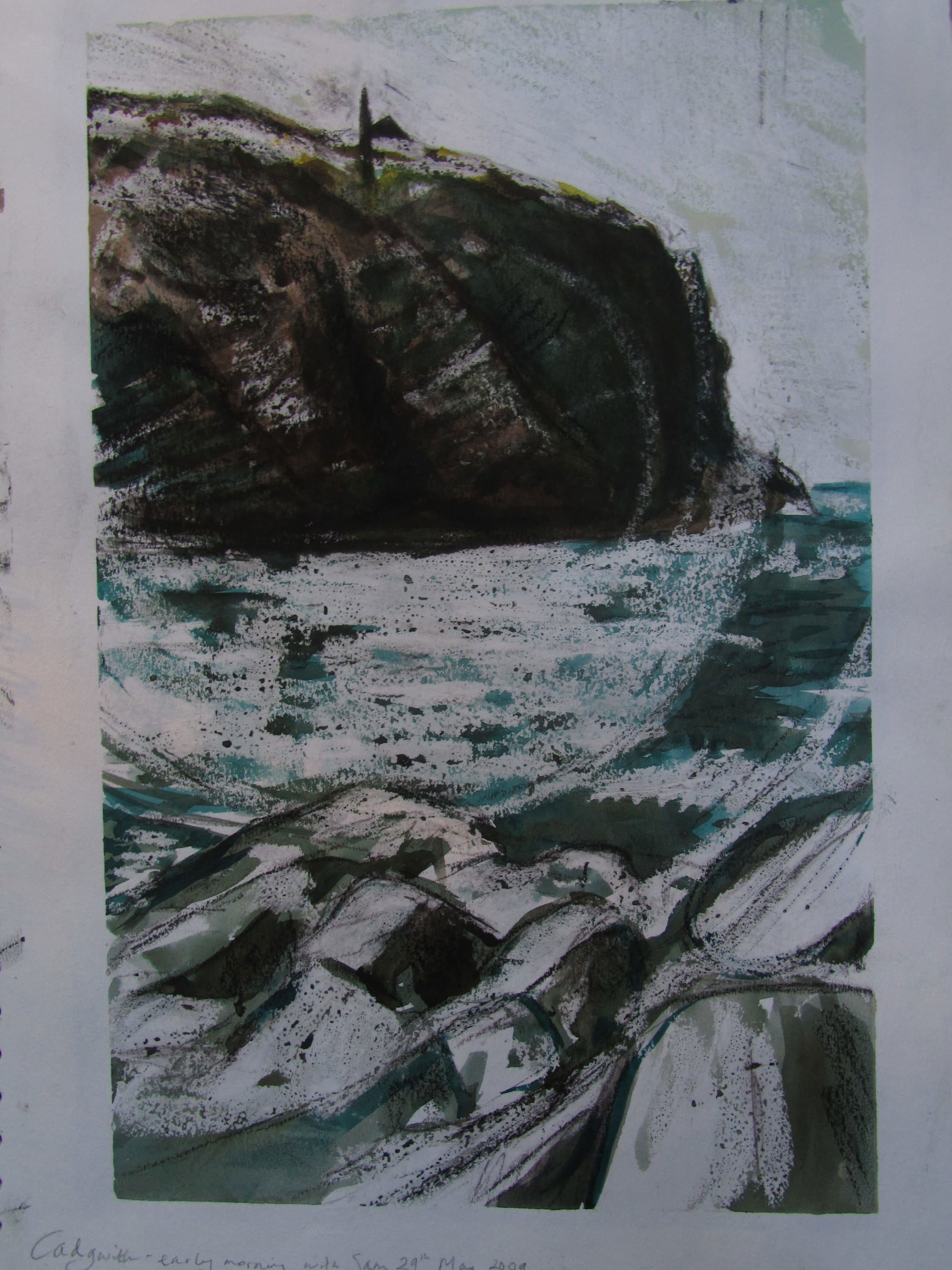 Cadgwith cove Sketch