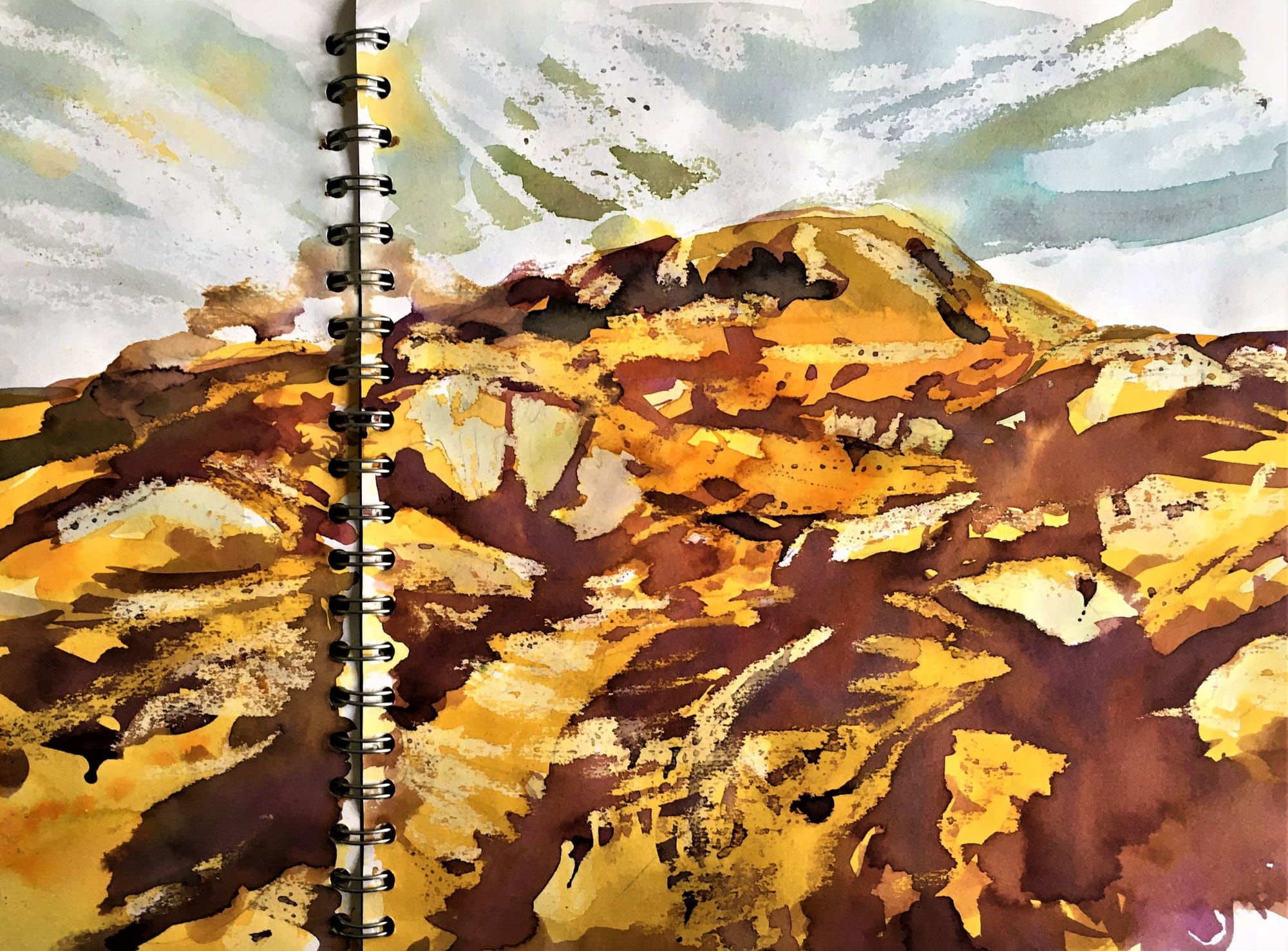 Southth west moors, Iona - sketch