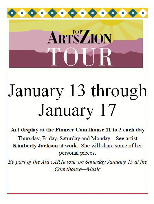 Arts to Zion Studio Tour