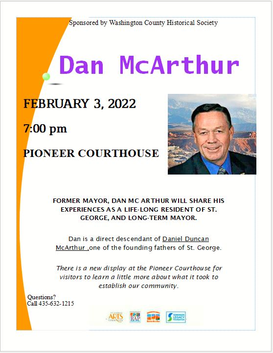 Lecture - Dan McArthur