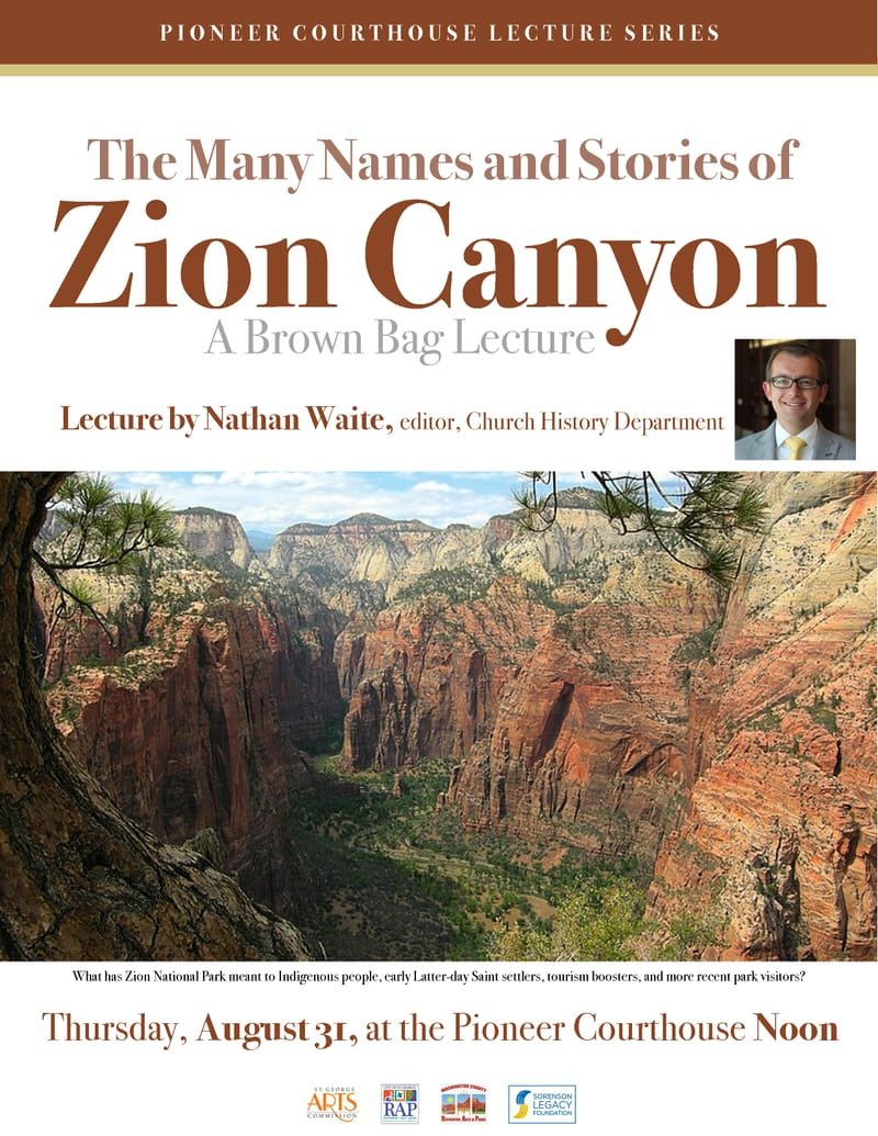Many Names and Stories of Zion Canyon