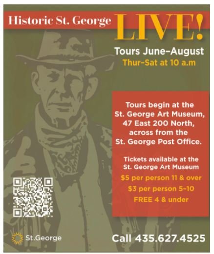 Historic St. George Live Tours