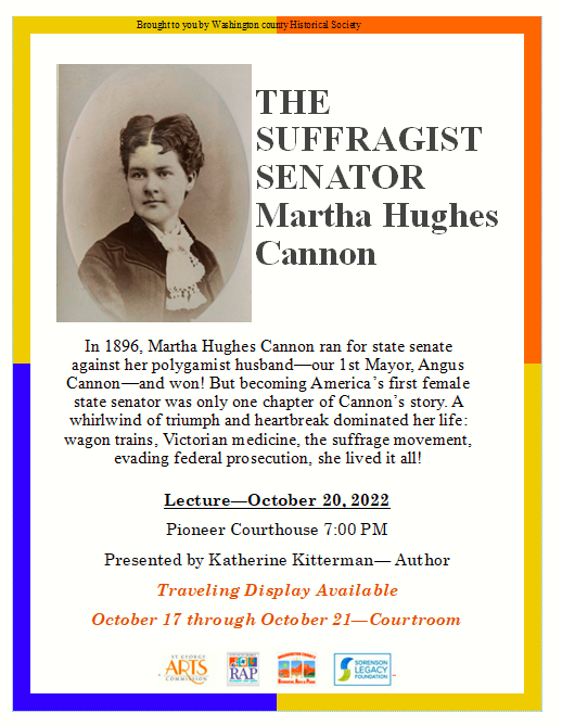 Lecture - Martha Hughes Cannon