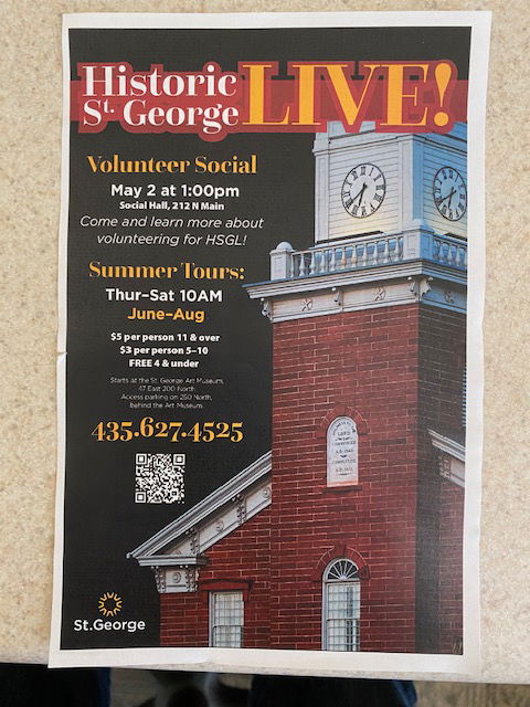 Historic St. George Live - Summer Season 2023