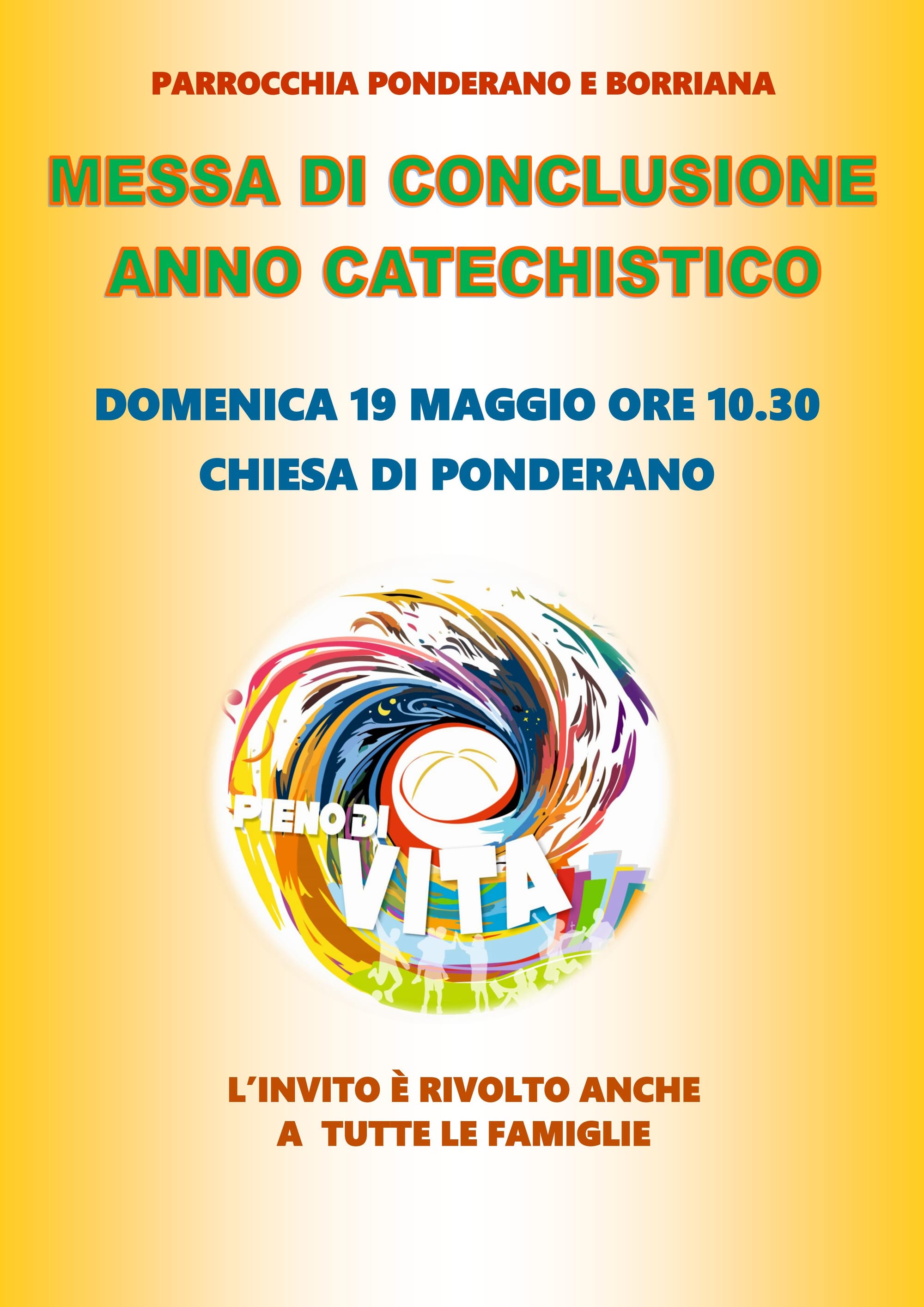 Conclusione anno catechistico