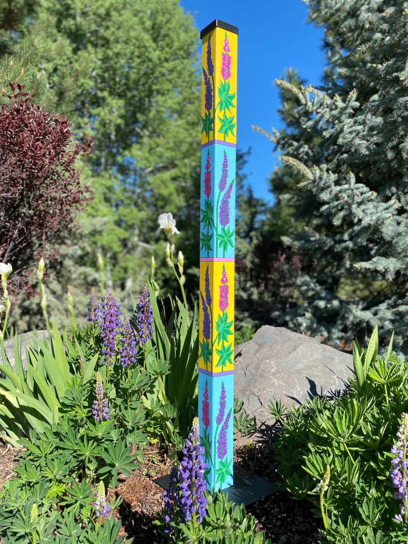 Art Poles - GardenShedGirl.com