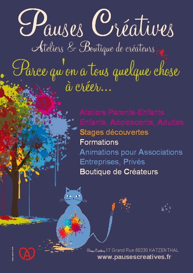 Ouverture Atelier Boutique PAUSES CERATIVES