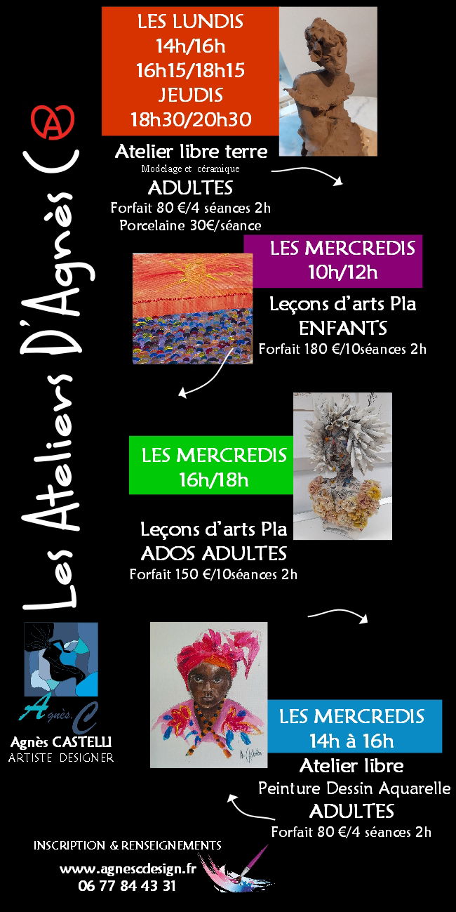 ATELIERS ARTS PLASTIQUES/CERAMIQUE