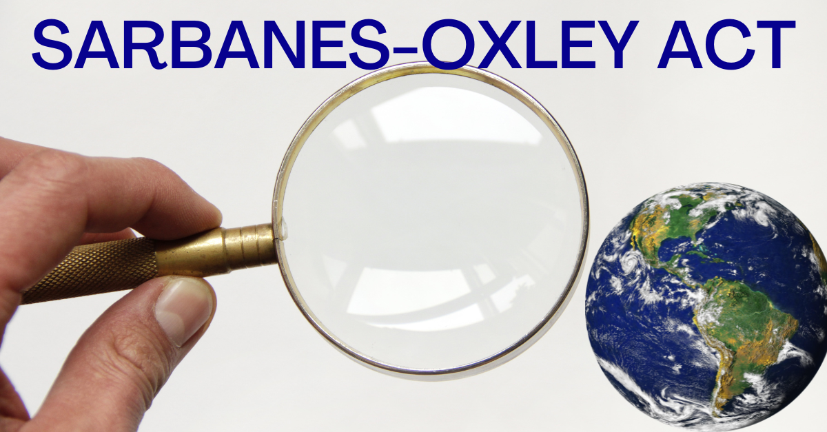 ¿Qué está pasando a nivel internacional respecto del cumplimiento de la Ley Sarbanes Oxley (SOX)?