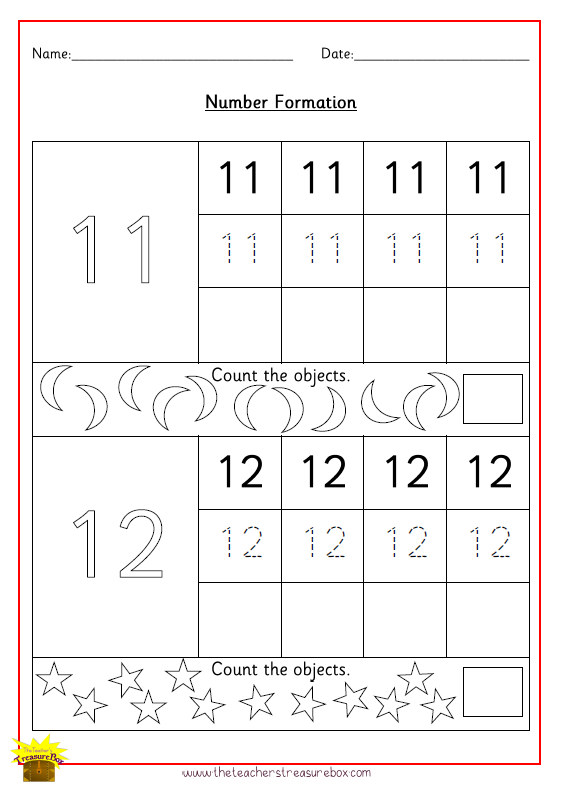 Number Formation 11-20