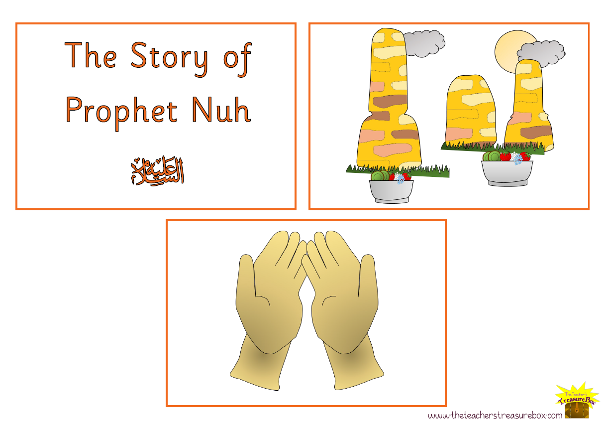 The Story of Prophet Nuh Ordering Cards