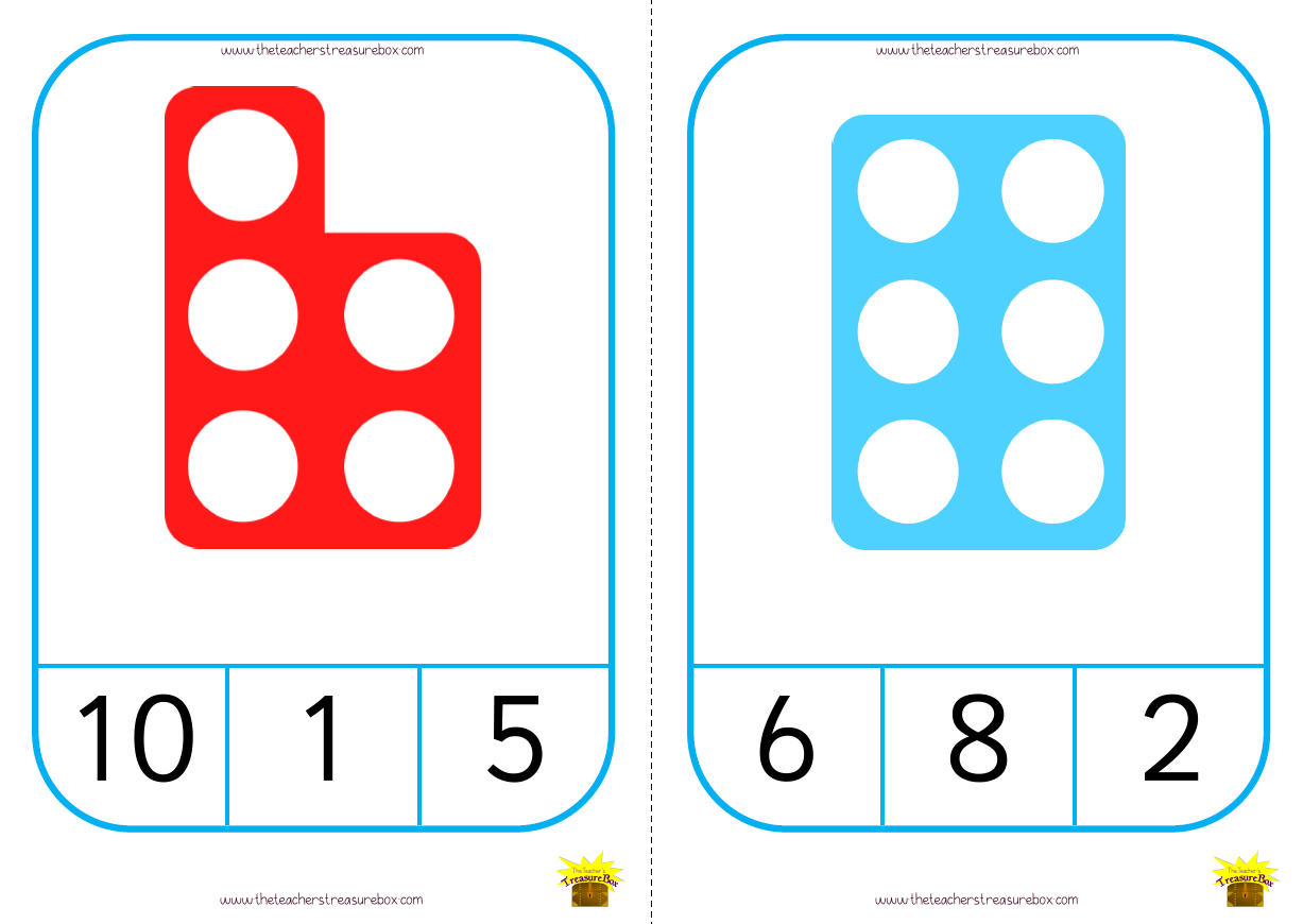 Numicon Counting Activity