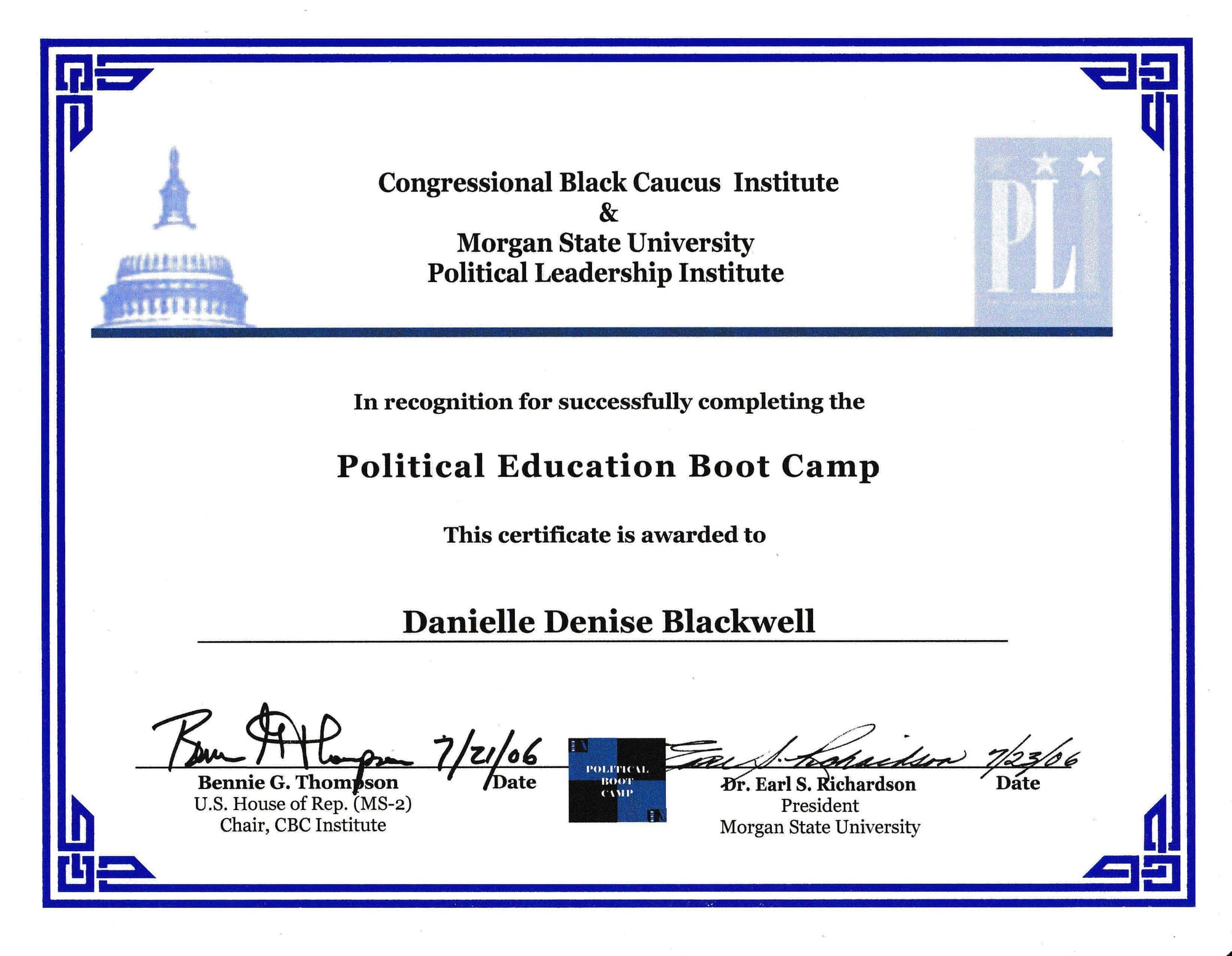 Congressional Black Caucus Institute Political Boot Camp