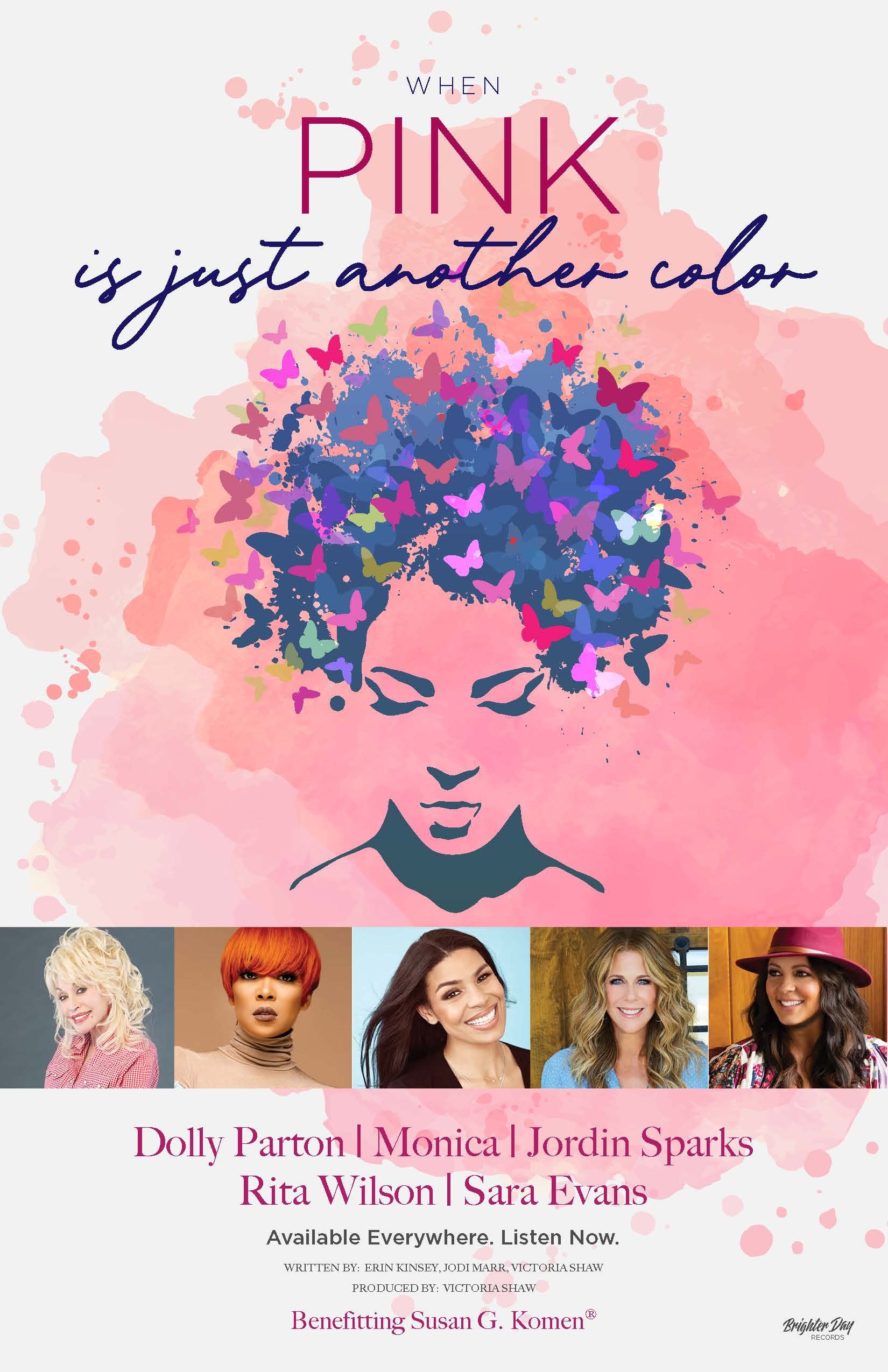 "Pink" Song - Dolly Parton, Monica, Jordin Sparks, Rita Wilson & Sara Evans