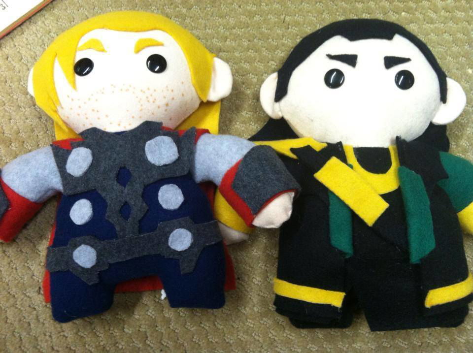 Thor and Loki