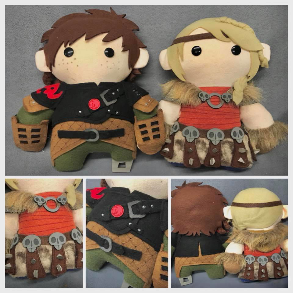 Hiccup and Astrid