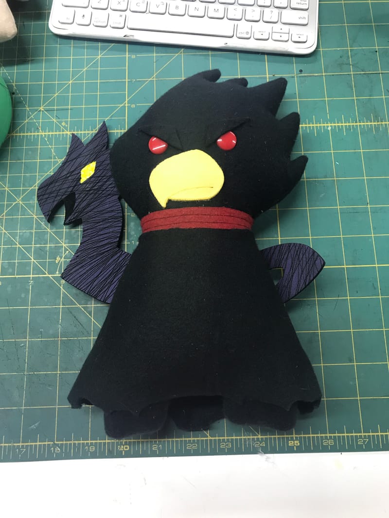 fumikage tokoyami plush