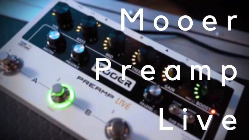 New Vintage Audio | BLOG | THE MOOER MICRO PREAMP LIVE!