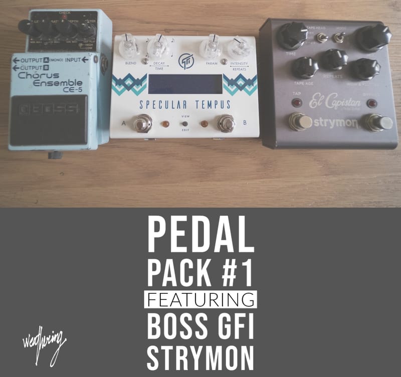 New Vintage Audio Line 6 HX Stomp Pedal Pack Volume 1