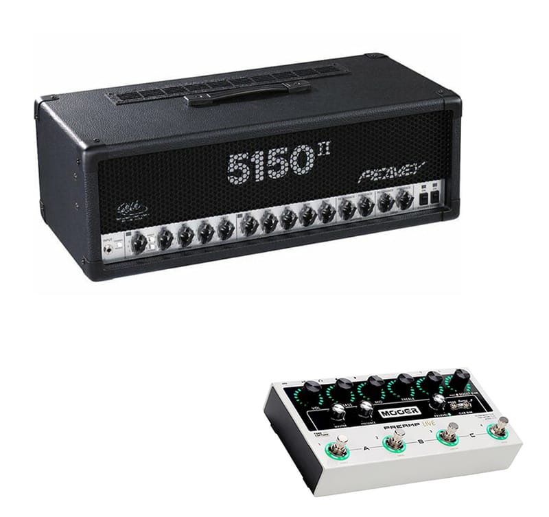 New Vintage Audio Mooer Preamp Live Peavey 5150