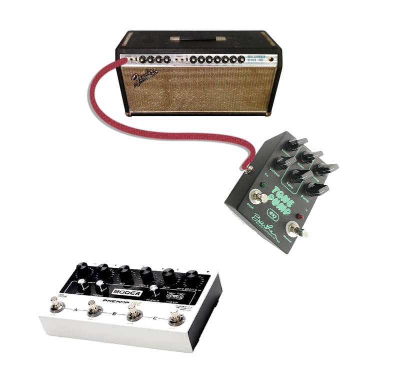 New Vintage Audio Mooer Preamp Live Barber Tone Pump EQ