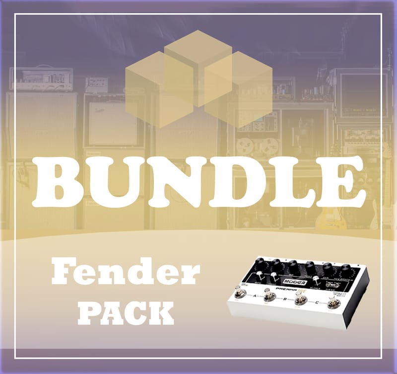 New Vintage Audio Mooer Preamp Live Fender Pack