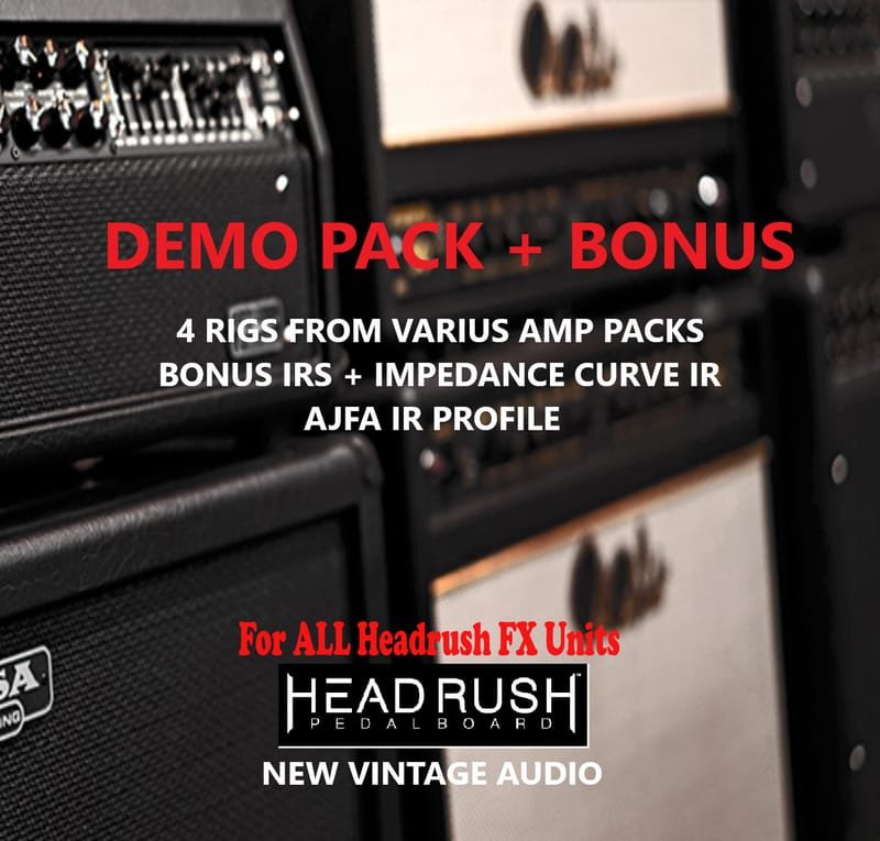 New Vintage Audio | Headrush | Demo Pack + Bonus