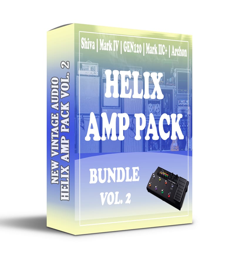 New Vintage Audio Line 6 Pod GO Helix Amp Pack VOL. 2