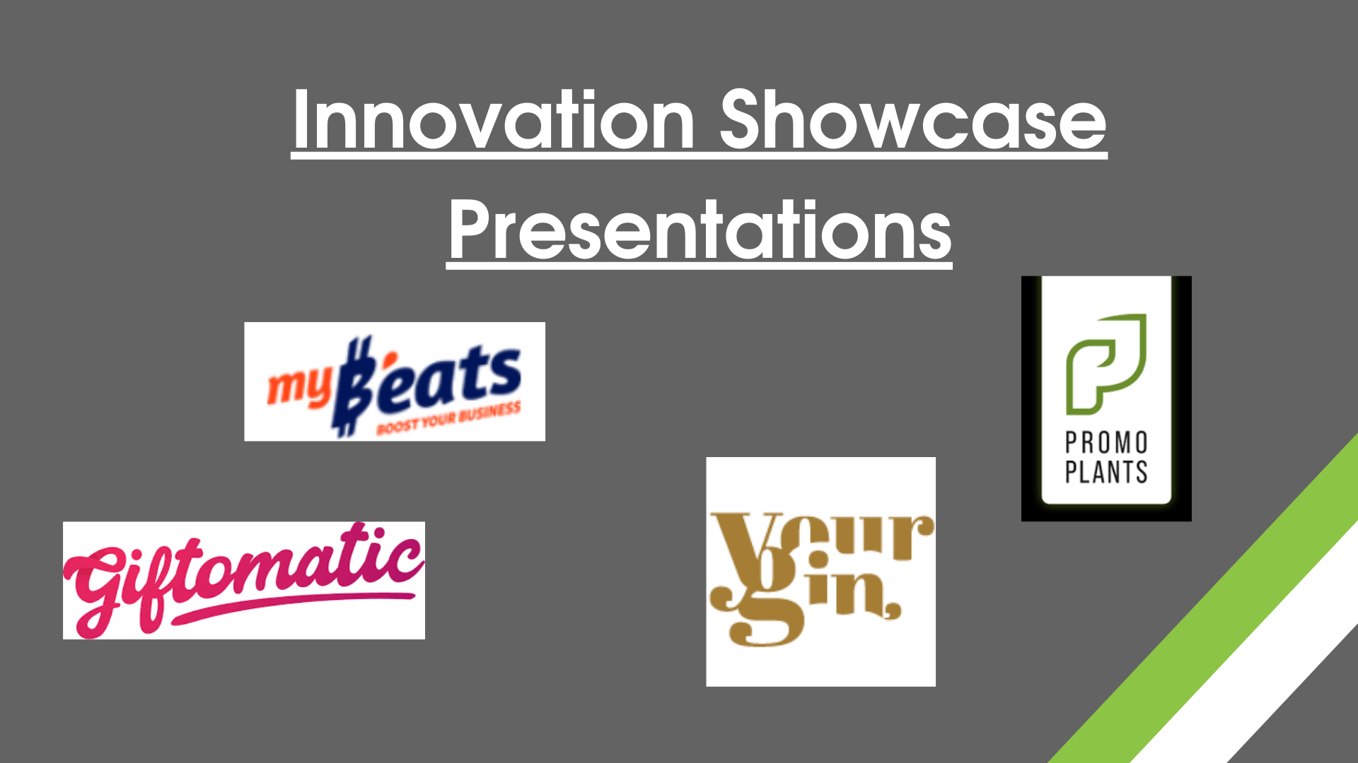 Innovation Showcase - IMA Amsterdam 2022 Presentations