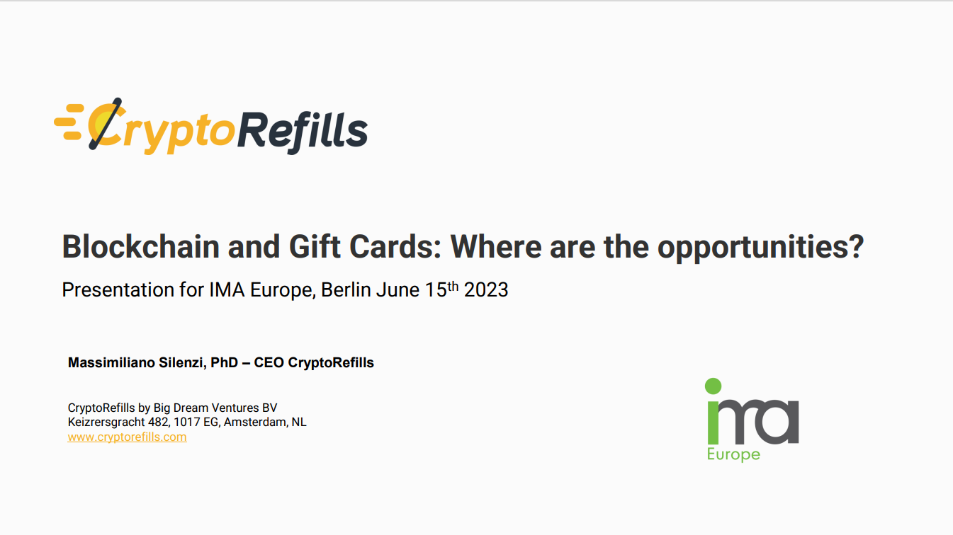 Blockchain and Gift Cards: Where are the opportunities?