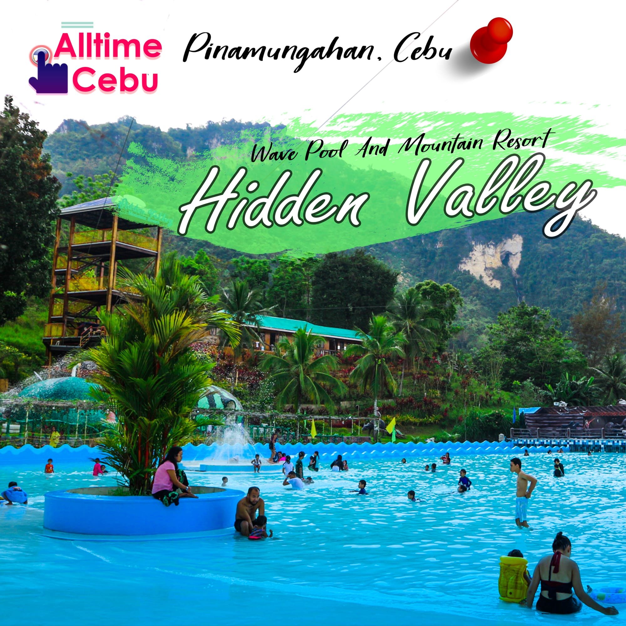 Make Waves at Hidden Valley Mountain, Wave Pool & Resort in Pinamungajan