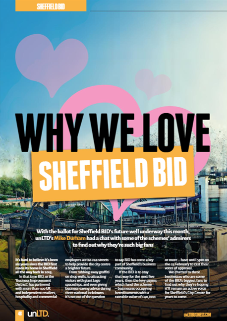 Why we love Sheffield BID