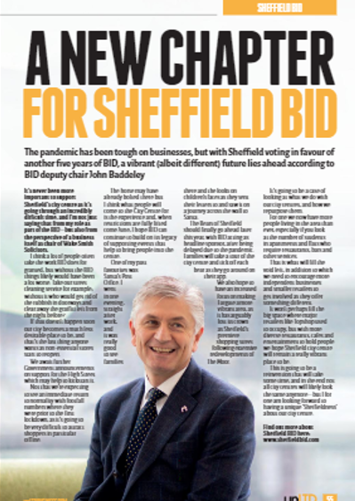 A New Chapter for Sheffield BID