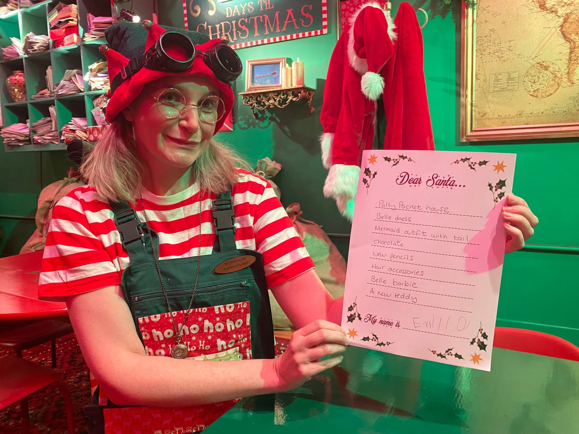 Santa’s Study opens doors daily to ensure ‘wish lists’ make it to the North Pole