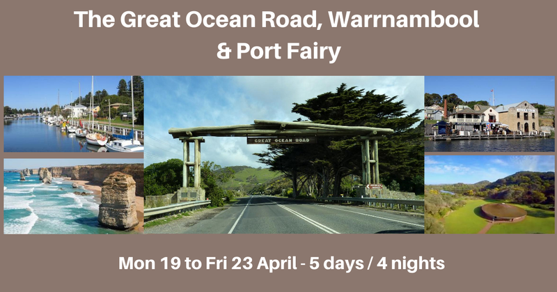 Great Ocean Rd, Warrnambool & Port Fairy - Coach