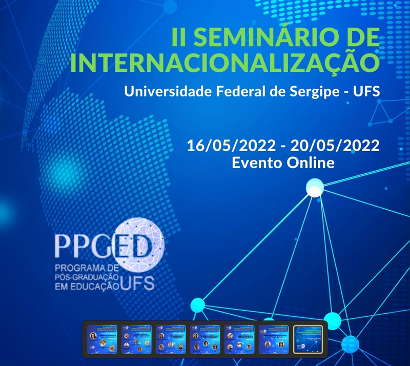 II SEMINÁRIO DE INTERNACIONALIZAÇÃO da Universidade Federal de Sergipe UFS -