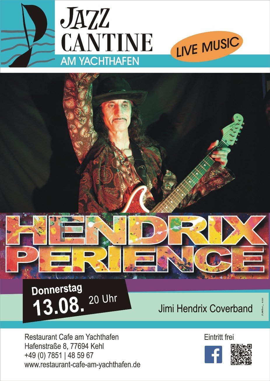 Hendrixperience   Do, 13.08.2020  20Uhr