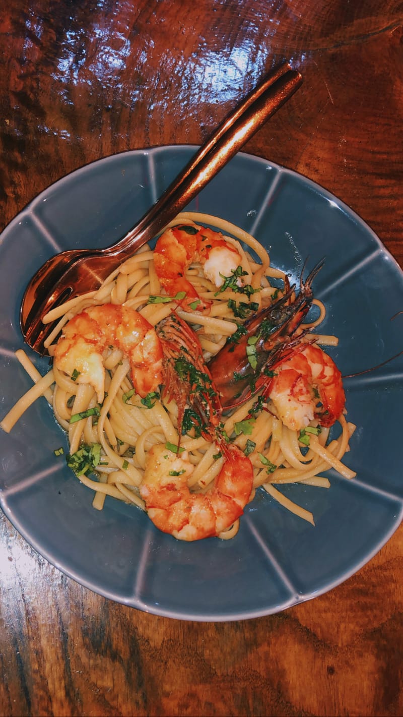 Gamberoni  Spaghetti
