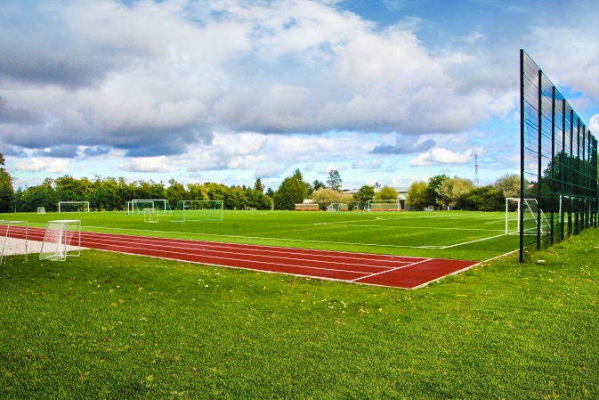 Kauguri middle-school football stadium