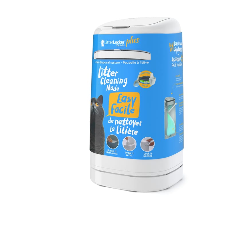 LITTER LOCKER Poubelle pour Litière Litter Locker Design Plus