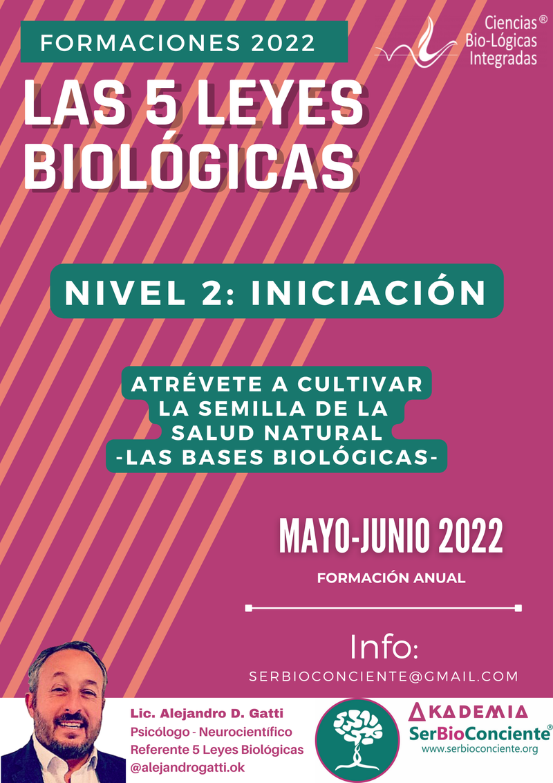 5 Leyes biológicas 2022 -Nivel 2: Iniciación-