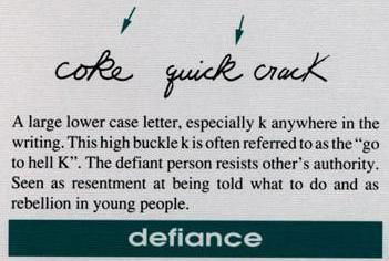 DEFIANCE - The Letter ‘k’