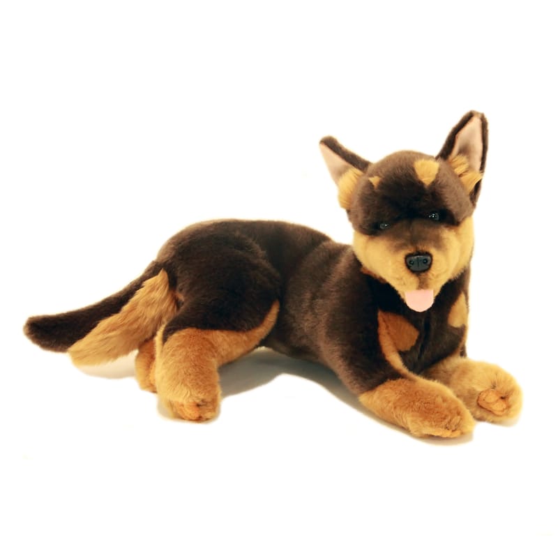 black kelpie plush toy