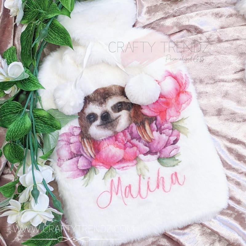 Hot Water Bottle Sloth Crafty Trendz