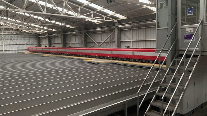 Aweta 8 lines pre sorting line for apples