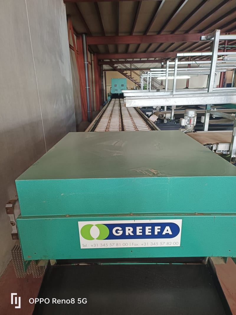 Greefa 4 ines apple grading line MSE