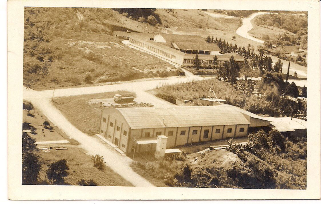 Fabrica da Goede & Lang - Rua Heinrich Passold - em 1978 /1979 (ao fundo o Colegio Dr.Blumenau)